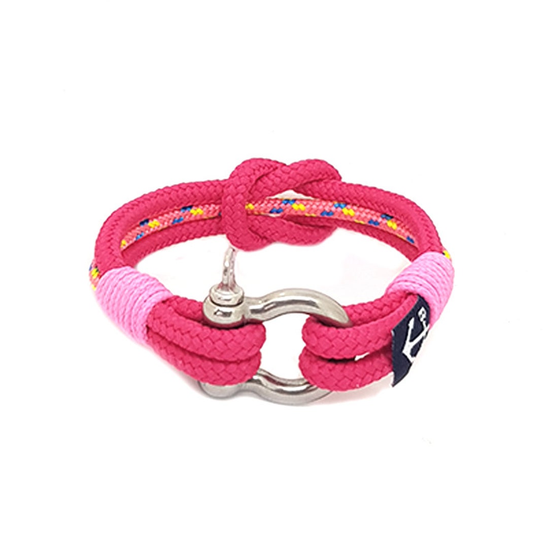 Flush Nautical Bracelet Square Knot Bracelet Rope Bracelet Clasp Custom