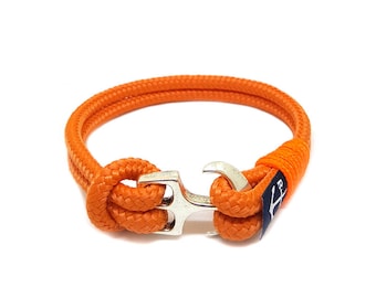 Yardenfun – Bracciale In Corda Di Cotone E Lega Fatto A Mano, Design A Forma Di Marina, Per Uomo E Donna, Regalo Creativo - 4