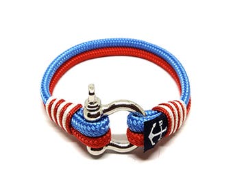 Britain Nautical Bracelet. Men bracelet. Women bracelet. Rope bracelet. Personalized bracelet. Knot Bracelet