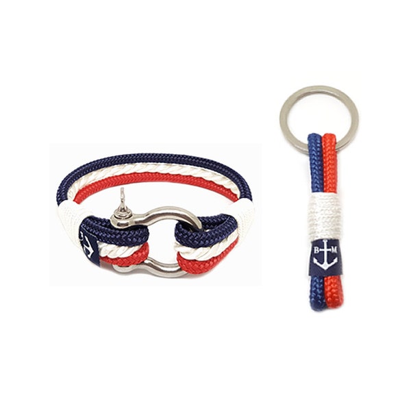 Bracelet nautique et porte-clés