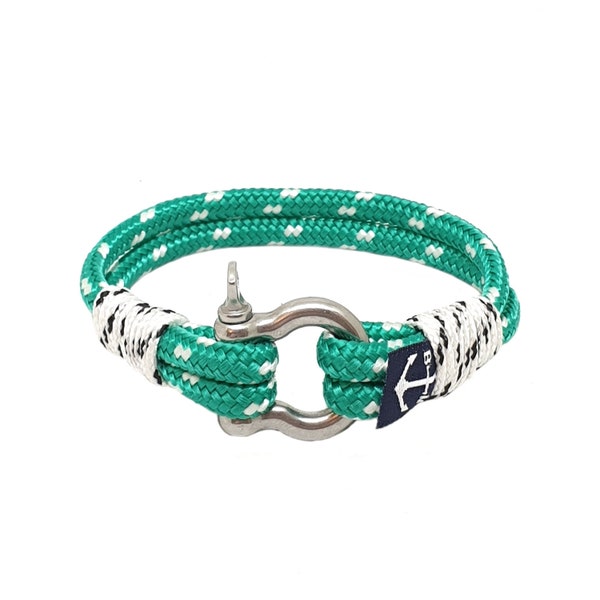 Warhol Nautical Bracelet by Bran Marion | Handmade in Ireland | Unisex Bracelet | schackel armband | Schnur Armband