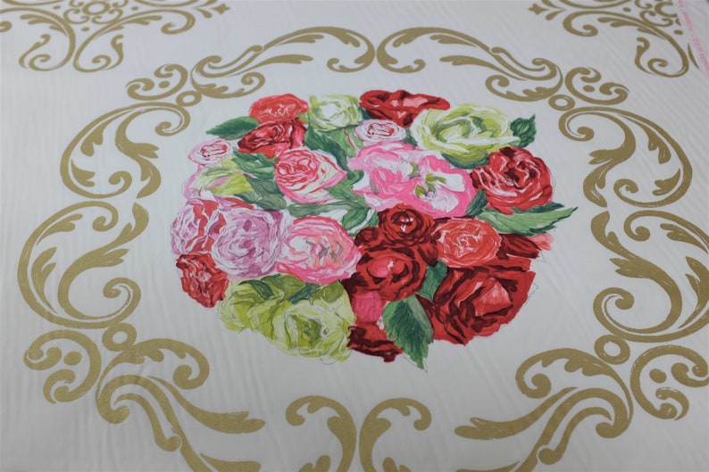 Floral Fabric Designers Guild Florimund In Rouge Fabric By The Yard