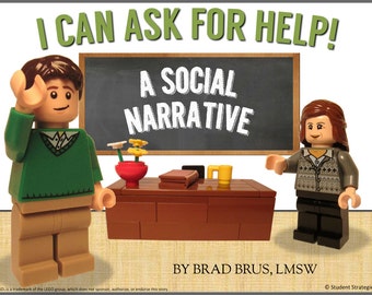 I Can Ask For Help!  Social Narrative - Social Story - Autism