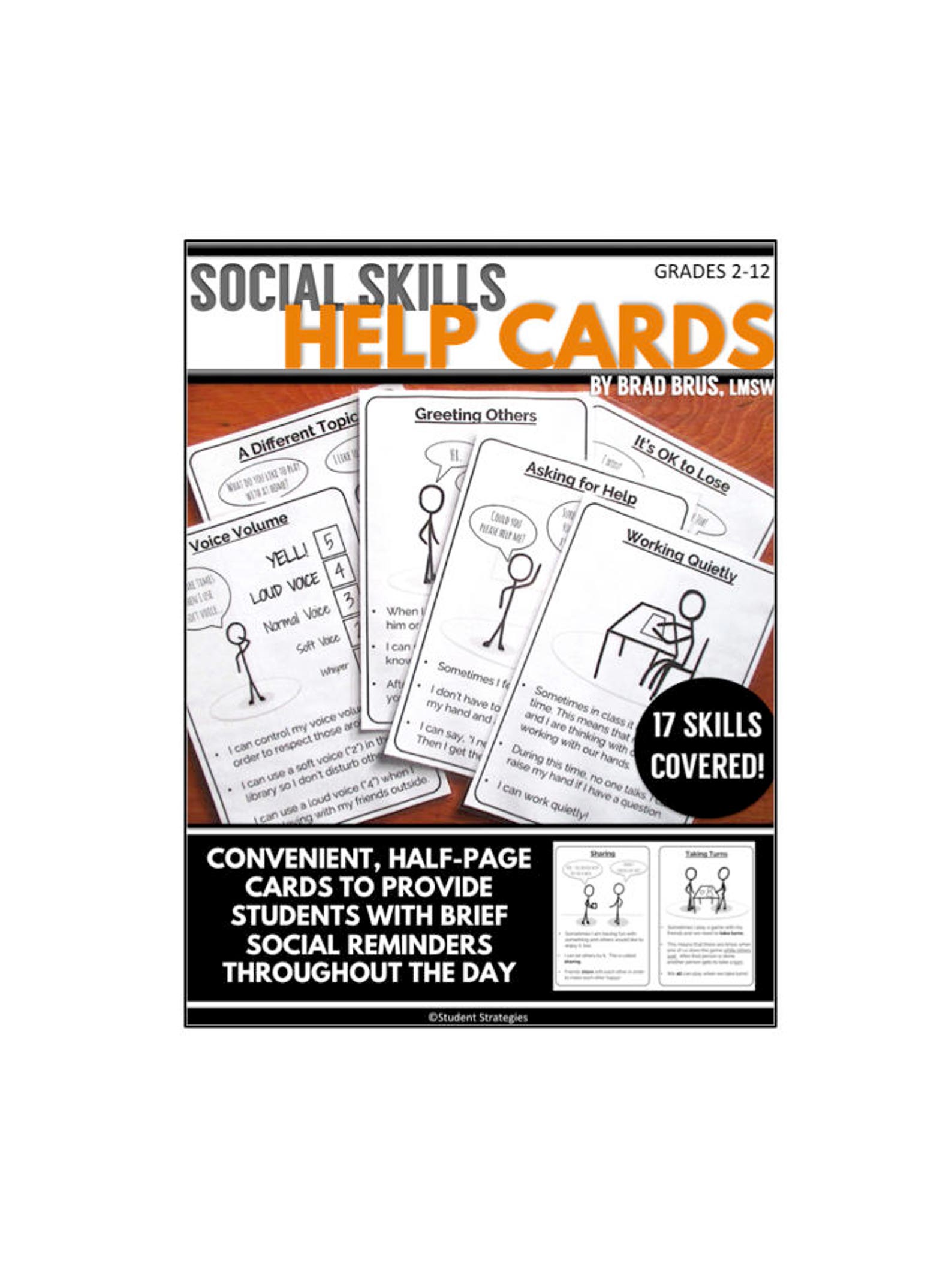Social Skills Help Cards - Etsy