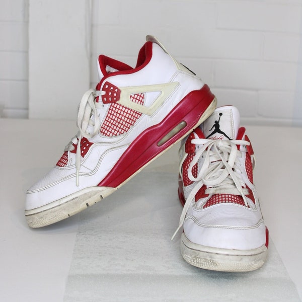 2015 Nike Air Jordans 4 Retro Alternate 89 308497-106 Basketball Shoes 11.5
