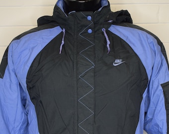Kurtka Nike Grey Tag Insulated Hidden Hood z lat 90., rozmiar M