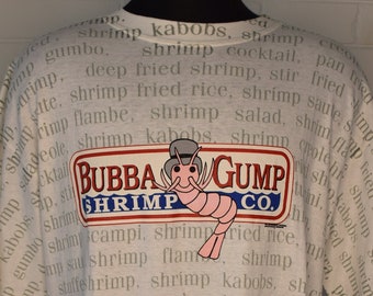 Vintage Forrest Gump Bubba Gump Shrimp Movie Promo Made USA