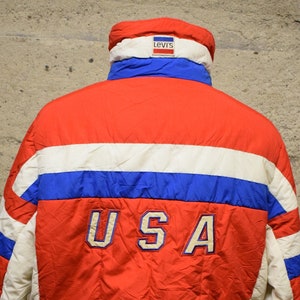 Vintage RARE Levi's 1984 Winter Olympic Team USA Jacket 80's XL - Etsy Vintage RARE Levi's 1984 Winter Olympic Team USA Jacket 80's XL - Etsy