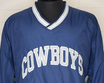 Giacca reversibile vintage Dallas Cowboys NFL Pro Line Starter, anni '90, XL