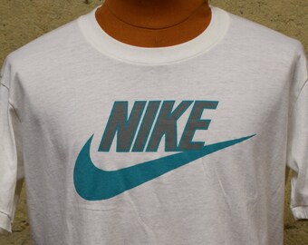 Vintage Nike Single Stitch USA Made T-Shirt 90's XL big logo
