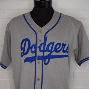 Authentic Starter MLB LOS ANGELES DODGERS Pinstripe Brooklyn Jersey  Stitched L