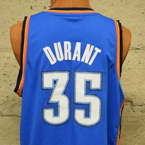 Kevin Durant Thunder Jersey Etsy Australia