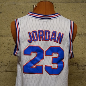 Michael Jordan Tune Squad Youth Basketball Jersey White Space Jam 23 Child Kids - Toddler 4T