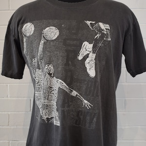ヴィンテージ レア マジック ジョンソン マイケル ジョーダン NBA バスケットボール T シャツ 90 年代 XL