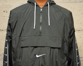 vintage black nike windbreaker