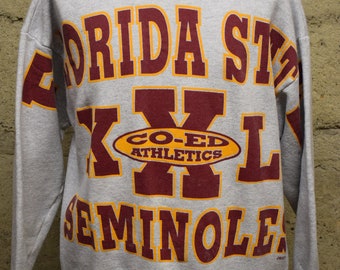Vintage Florida State Seminoles Crewneck Sweatshirt 90&#39;s XL