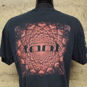 Vintage Tool LA Alex Grey Red Eyes Trippy Art Prog Rock Band