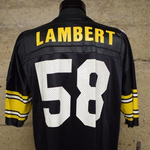 Jack Lambert Pittsburgh Steelers Champion NFL Football Jersey Size 48