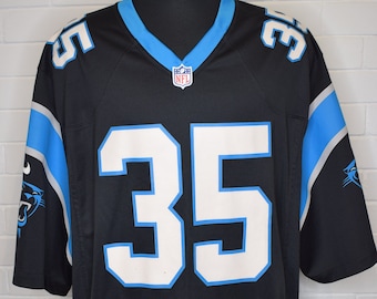 Carolina Panthers Deon Grant #35 Nike on Field Jersey 4XL