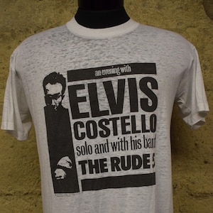 Elvis Costello Shirt - Etsy Elvis Costello Shirt - Etsy