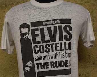 エルヴィス・コステロ Tシャツ ニューウェーブ ザ・キンクス ブラー