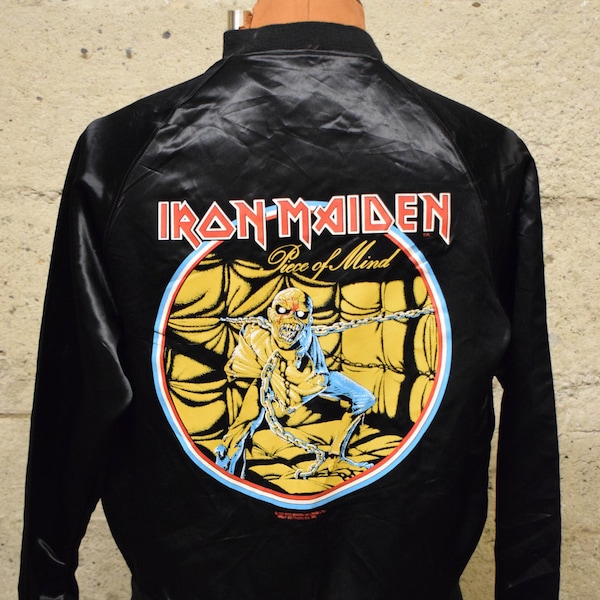 Iron Maiden Jacket Etsy