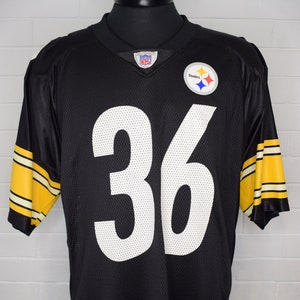 Vintage Pittsburgh Steelers Jerome Bettis #36 Reebok NFL Football Pennsylvania The Bus Authentic Jersey 90&#39;s Medium