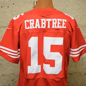 San Francisco 49ers Michael Crabtree On Field Nike NFL Jersey Size 40