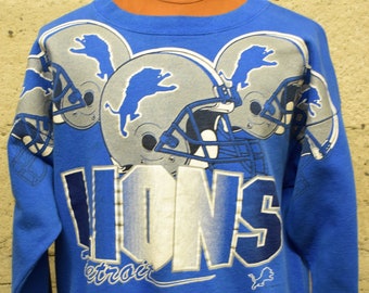 vintage detroit lions sweatshirt