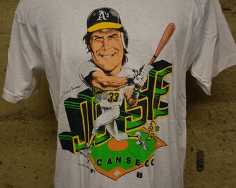 [激レア]00s  KAKA PALLONE D'ORO Tシャツ Vintage 1989 Oakland Athletics Jose Canseco Salem NWT Baseball T