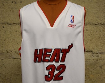 Shaquille O'Neal Miami Heat Official NBA Jersey Reebok #32