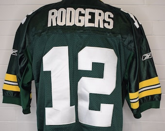 Aaron Rodgers Green Bay Packers #12 Reebok Super Bowl XLV NFL Jersey Size 52