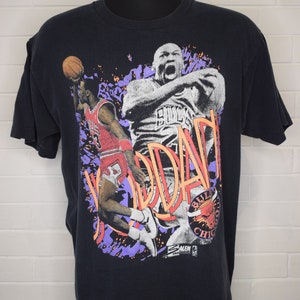 Vintage Michael Jordan Chicago Bulls  Salem Sportswear Label T-Shirt 90&#39;s XL rare