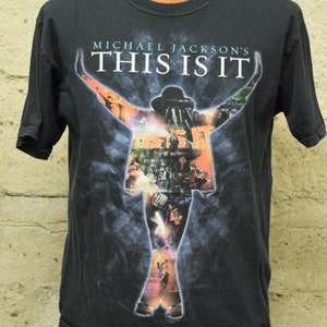 Micheal Jackson This is It Tee - Etsy