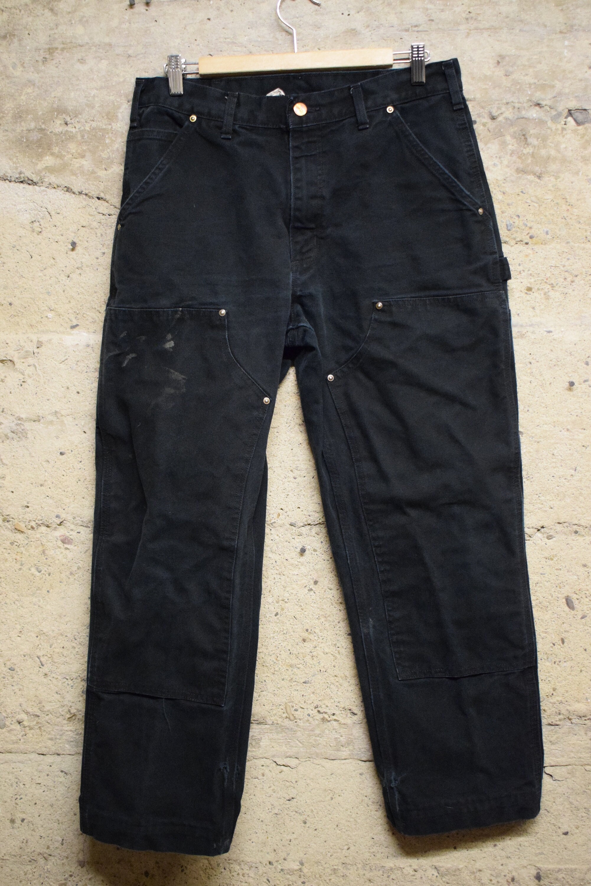 Carhartt Loose-Fit Washed-Duck Double-Front Utility Work Pants For Men Cabela's | lupon.gov.ph