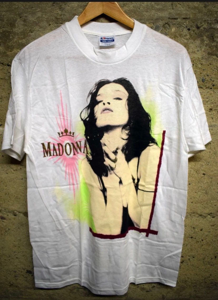 Vintage Madonna 1989 Like a Prayer Tour T-shirt 80's Large - Etsy