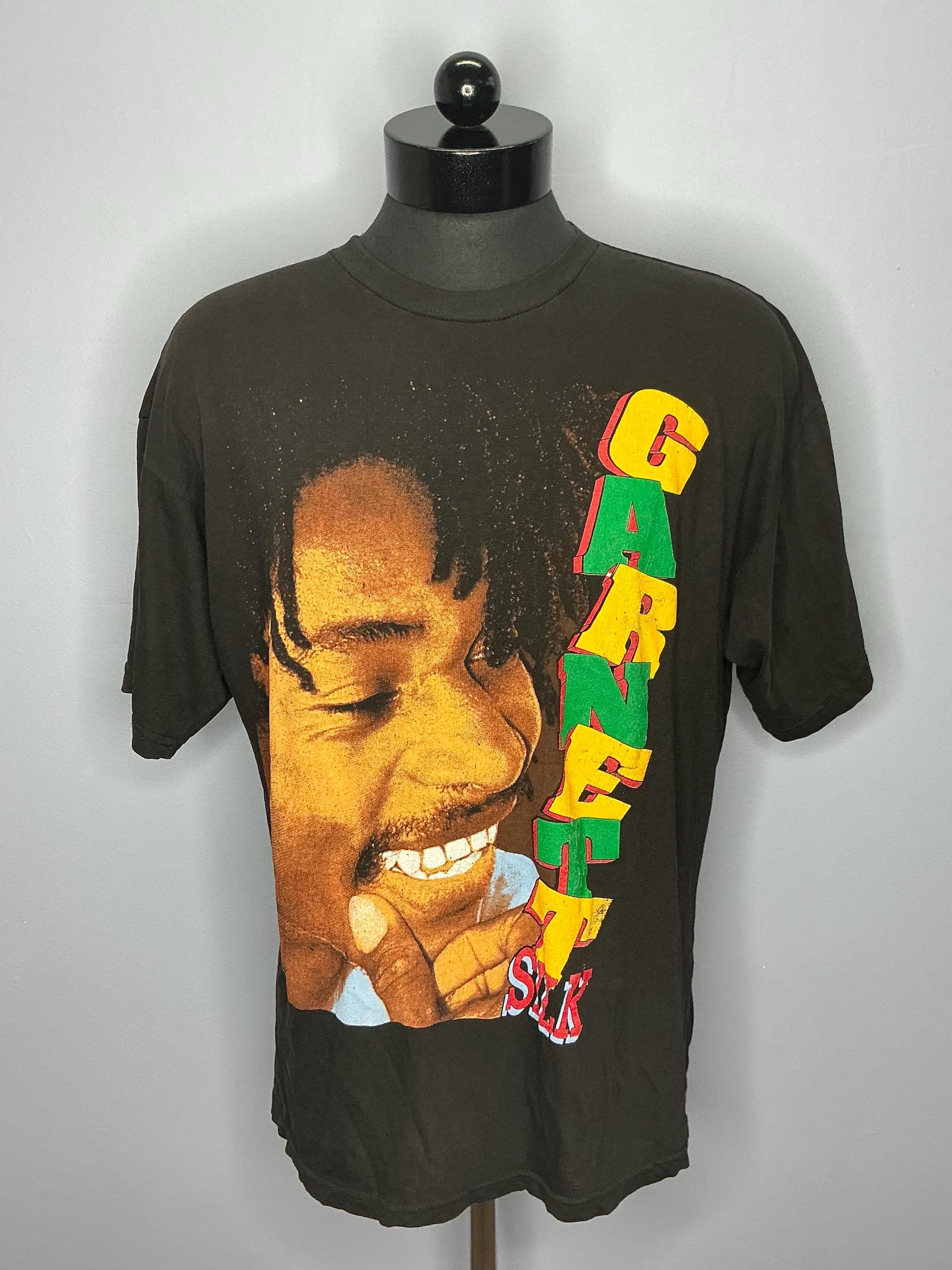 スペシャルレア！　95年　HIPHOPツアーTシャツ ヴィンテージ 1995 ガーネット シルク マ・マ アフリカ ラップ レゲエ