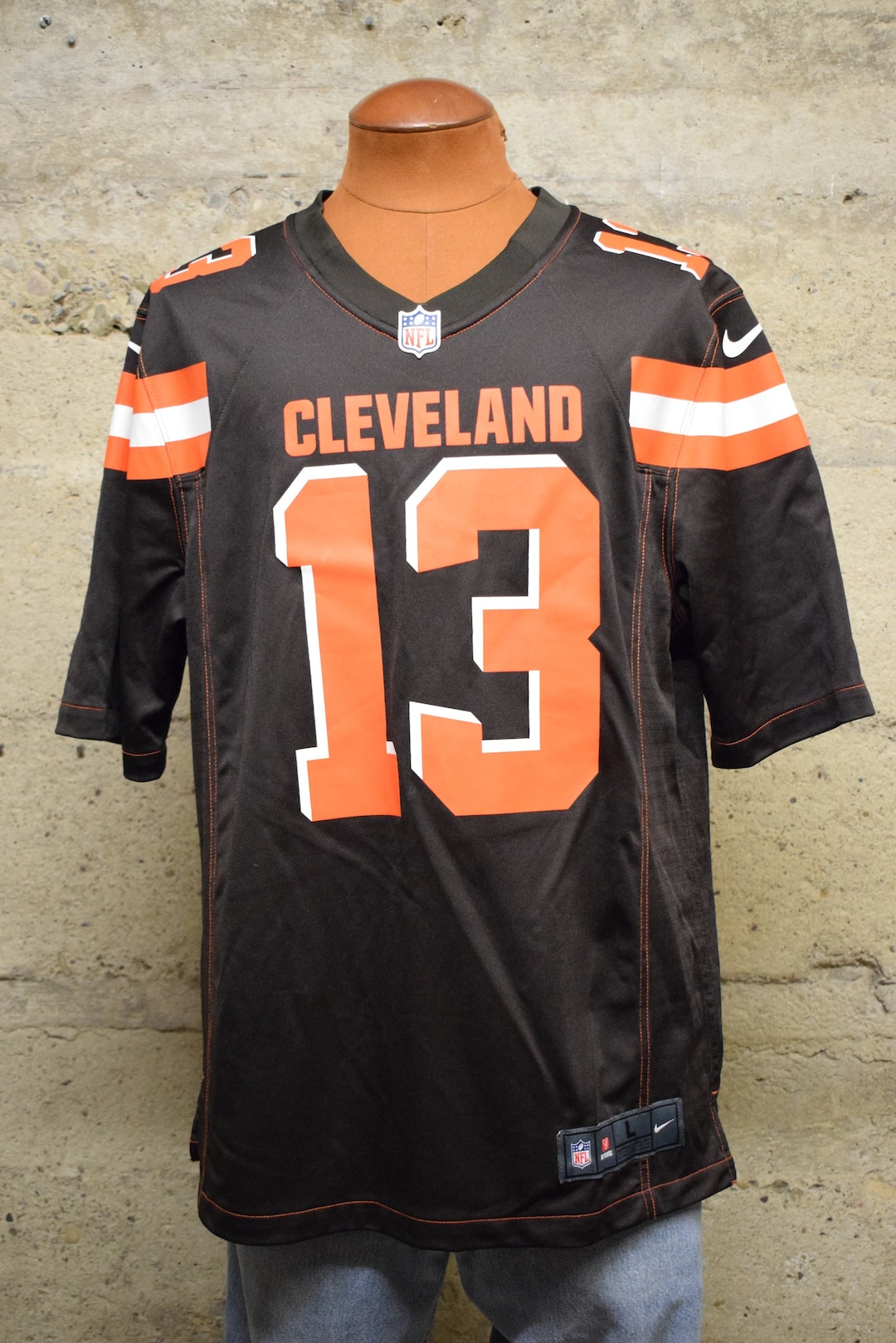 Cleveland Browns Nike Odell Beckham Jr Brown Limited Jersey Large