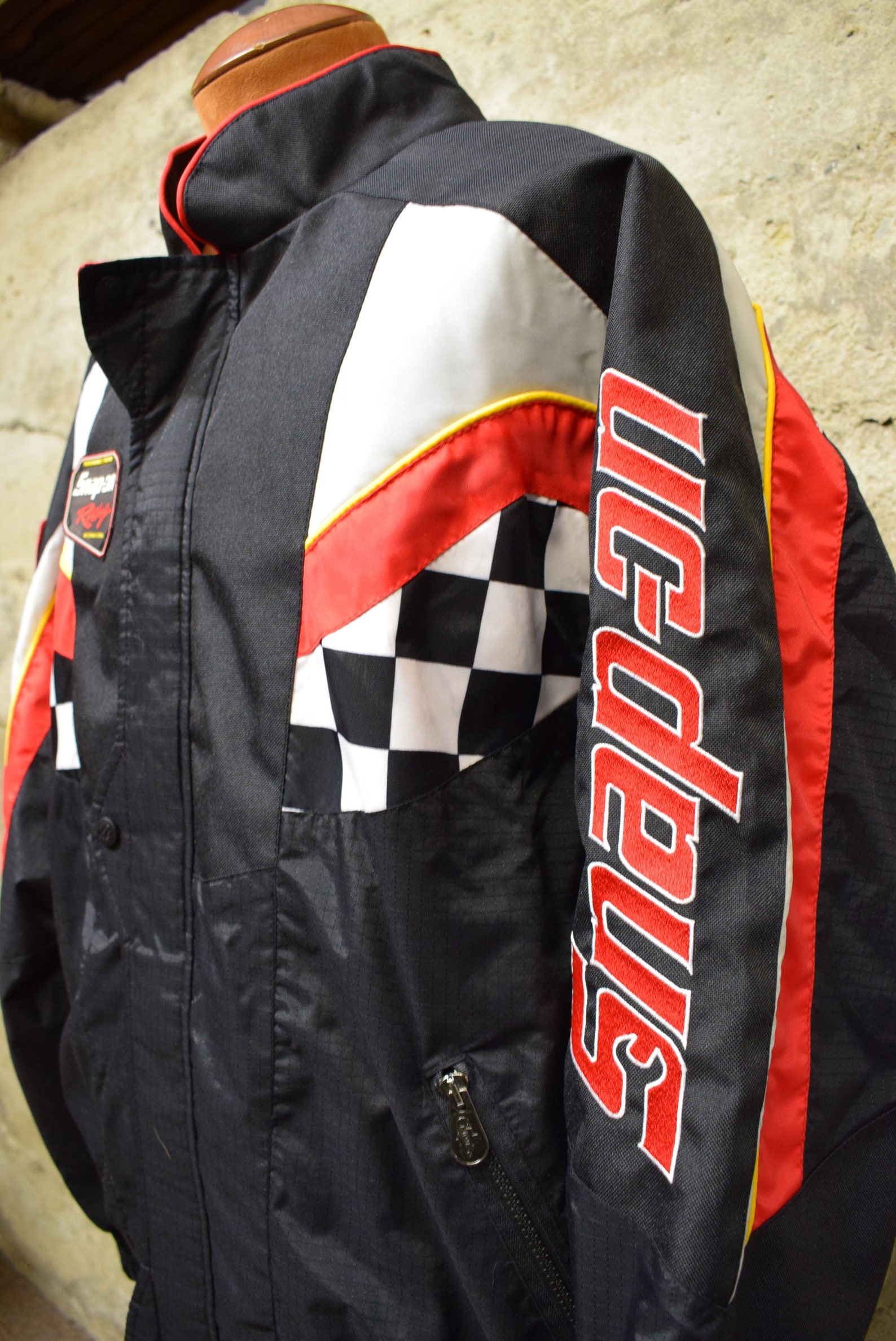 Vintage SnapOn Racing Jacket 90's Etsy
