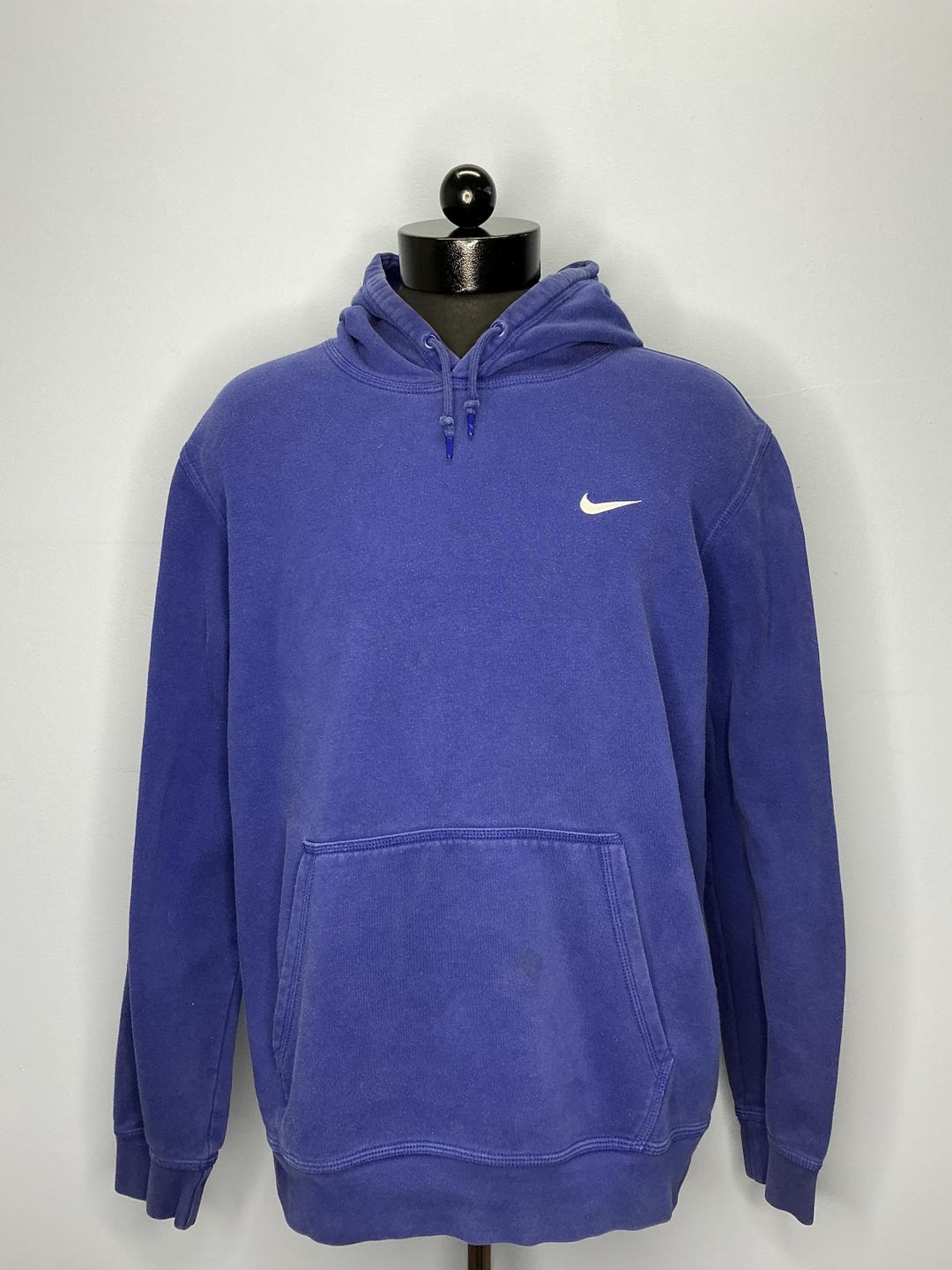 Vintage Nike Blue Tag Swoosh Pullover Hoodie Sweatshirt Y2K XL - Etsy