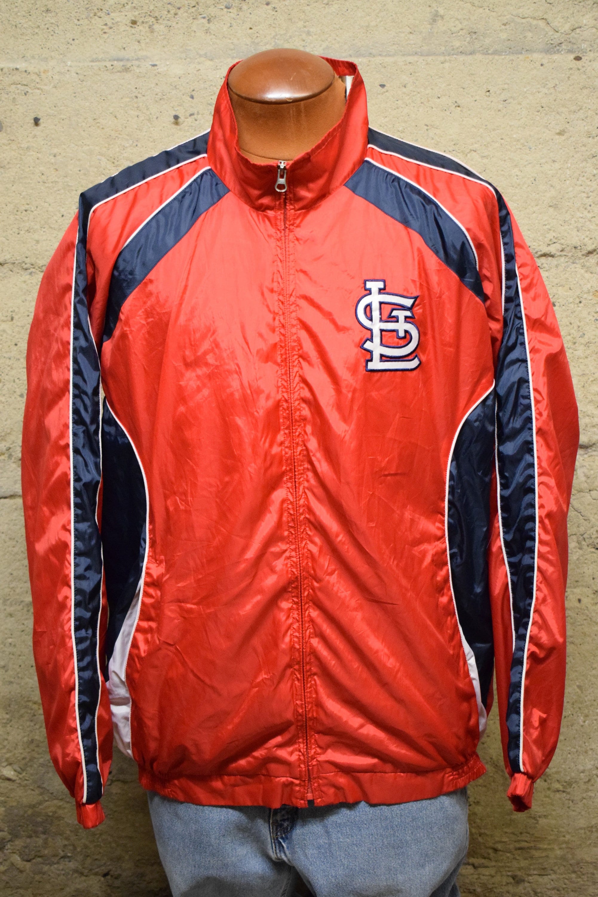 Louisville Cardinals: 1990's Starter Fullzip Windbreaker Jacket (M