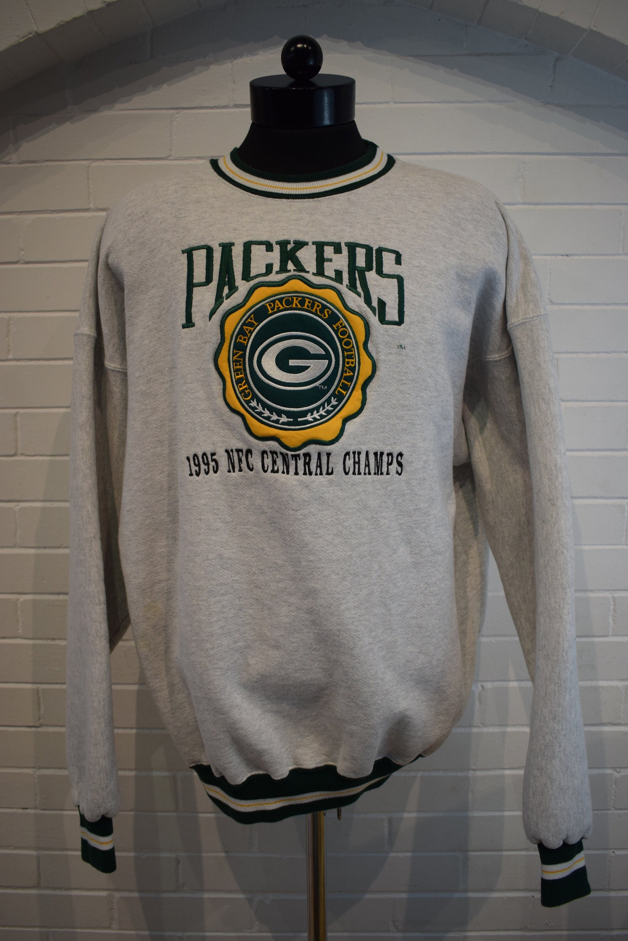 Green Bay Packers Vintage Lee Sports Sweatshirt Adult Large Sweater Made in  USA