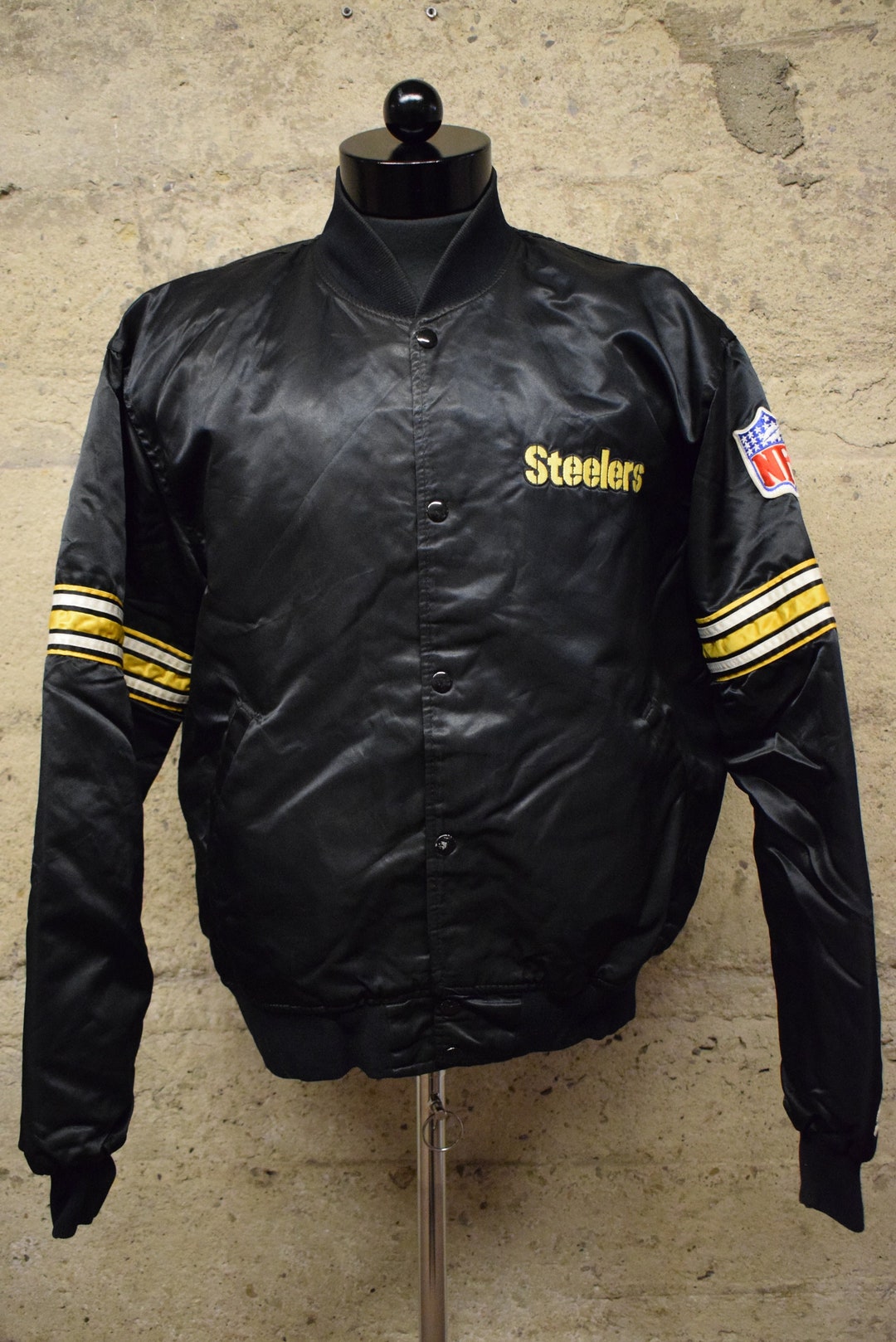 Pro Line Pittsburgh Steelers Satin Jacket VTG Pittsburgh