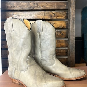 Frye suede cowboy boots best sale