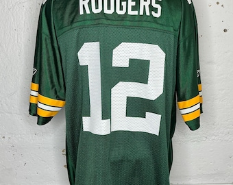 Green Bay Packers Aaron Rodgers NFL Football Reebok on Field
