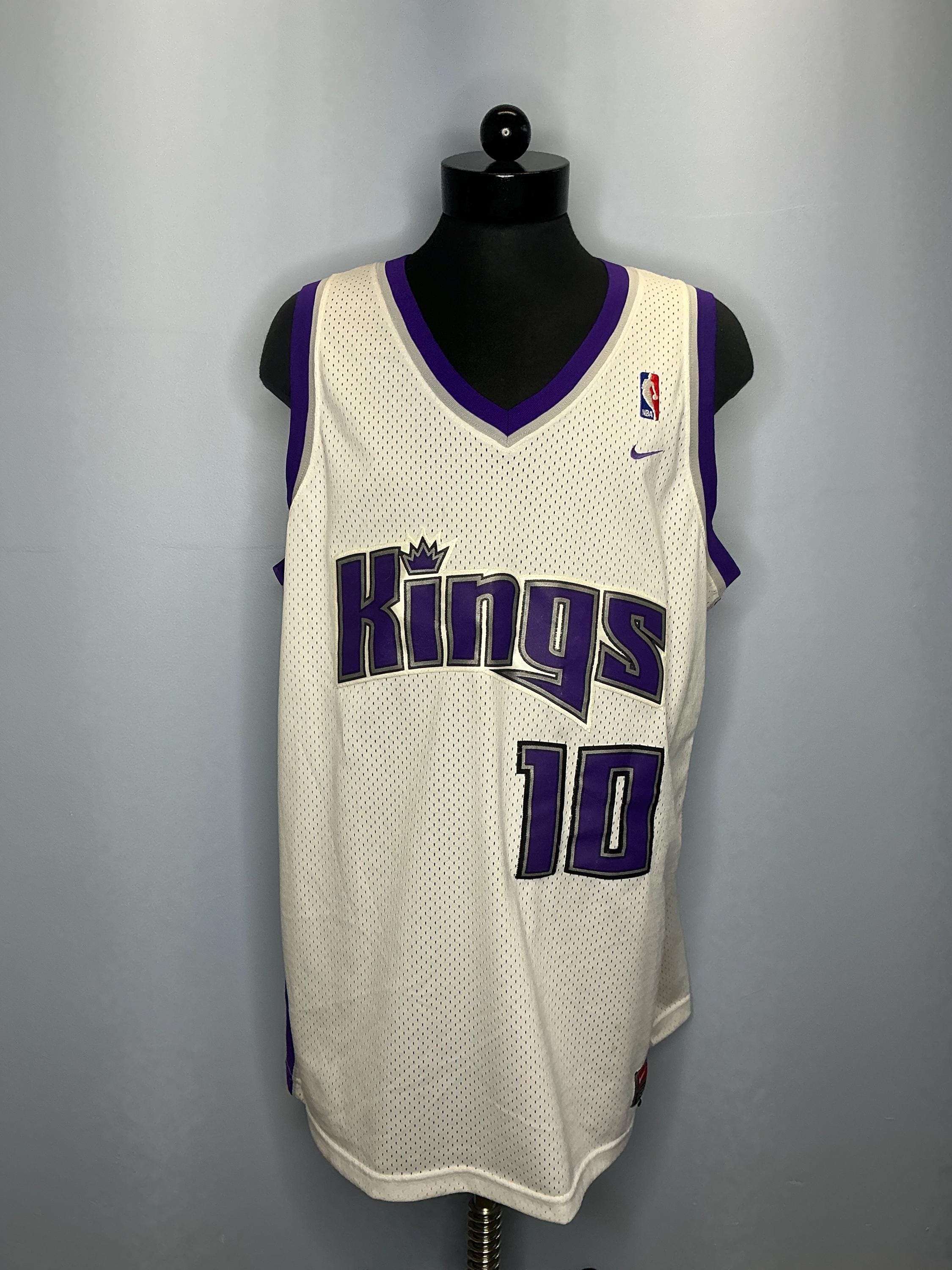 Vintage Nike Sacramento Kings Sewn Mike Bibby NBA Jersey XXL +2