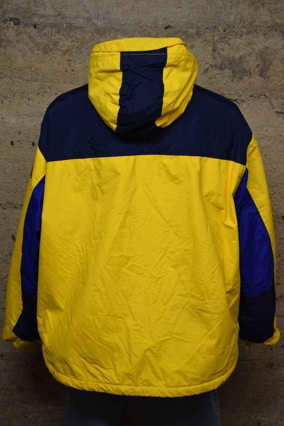 Intuition strategi debitor Vintage Yellow Blue Navy Tommy Hilfiger Hooded Red Fleece - Etsy