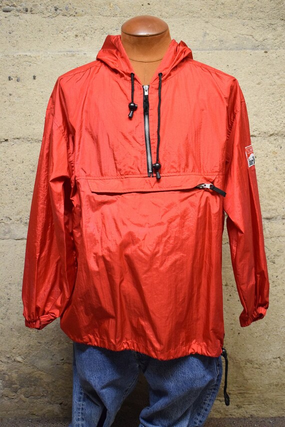 Vintage Marlboro Packable Windbreaker Jacket Fanny Pack Adult Large