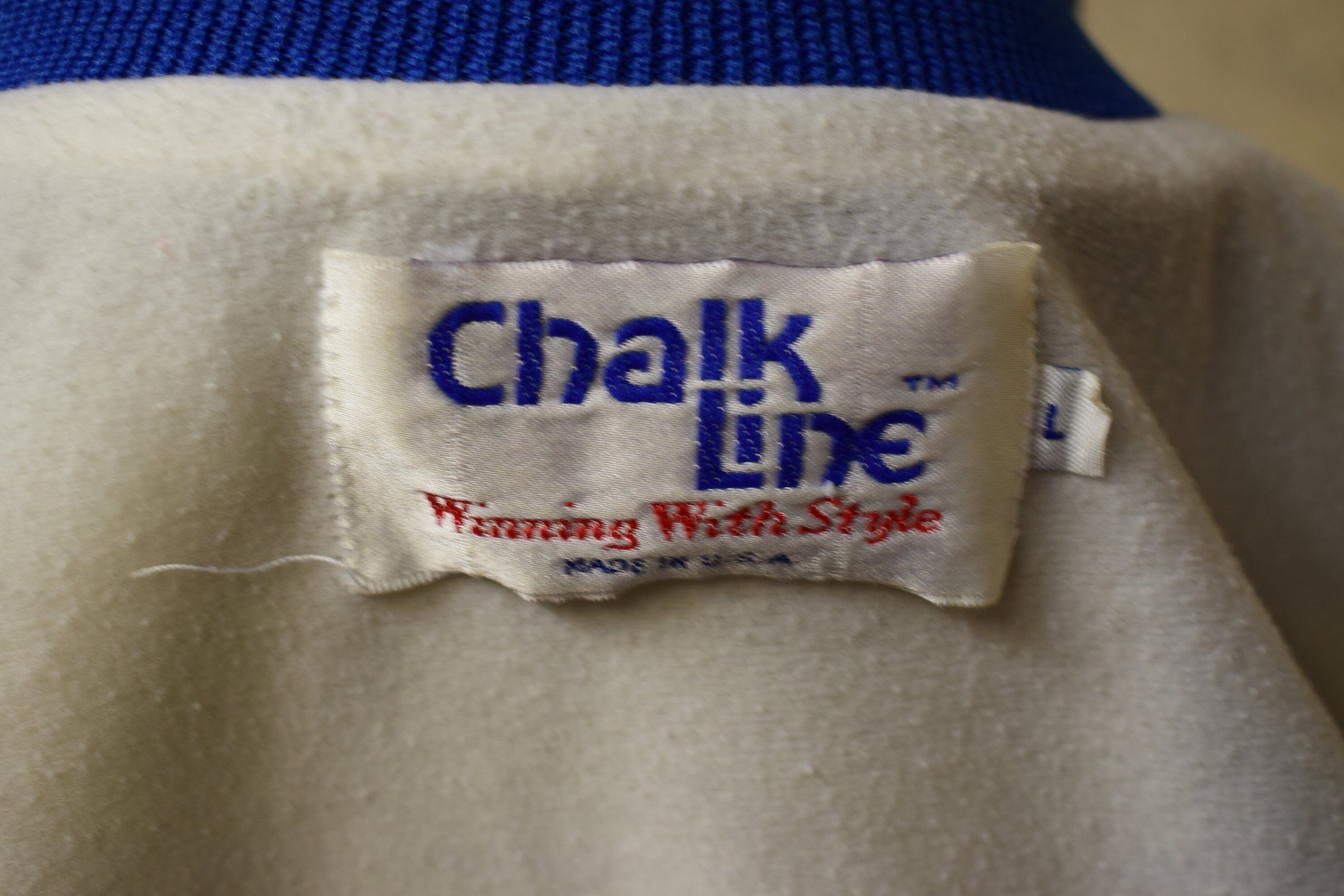 Vintage Super Bowl XXIV Chalkline Satin NFL Bomber Jacket