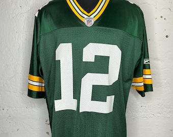 Green Bay Packers Aaron Rodgers NFL Football Reebok on Field